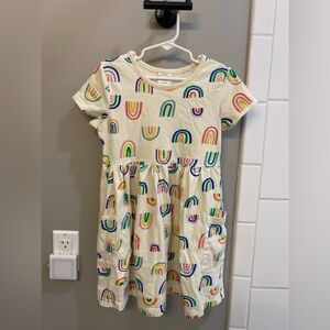 Hanna Andersson Rainbow Dress / Size 6-7 / VGUC